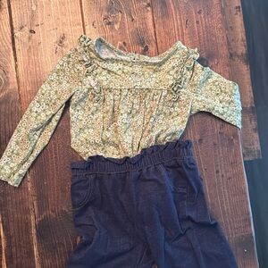 Baby girl 24mon Carters long sleeve with jeans
